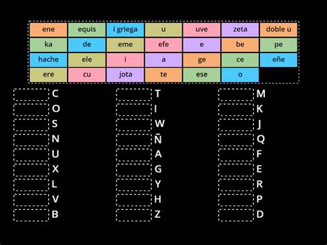 wordwall alfabeto simples